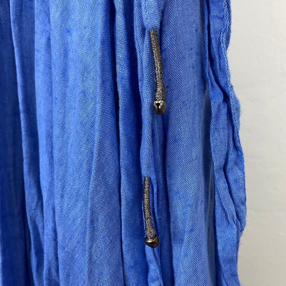 Free People Tropical Heat Maxi Dress - Inginue Blue - Size Small - Picture 11 of 11